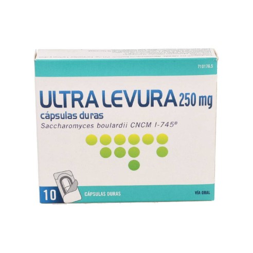 ULTRA-LEVURA 250 MG 10 CAPSULAS...