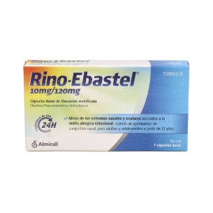 RINO-EBASTEL 10 MG/120 MG 7...
