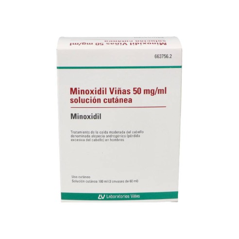 MINOXIDIL VIÑAS 50 MG/ML SOLUCION...