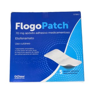 FLOGOPATCH 70 MG 5 APOSITOS...