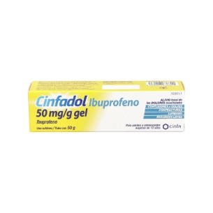IBUFEN 50 MG/G GEL CUTANEO...