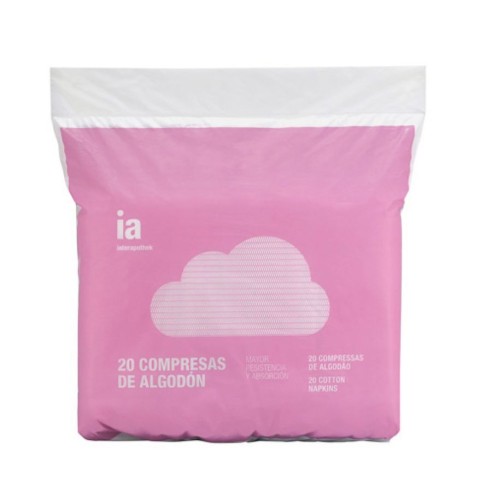 INTERAPOTHEK COMPRESAS DE ALGODON  20...