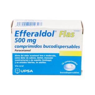 EFFERALDOL FLAS 500 MG 16...