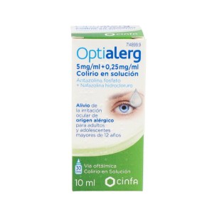 OPTIALERG 5 MG/ML  0,25...