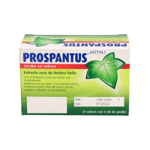 PROSPANTUS 35 MG 21 SOBRES JARABE 5 ML