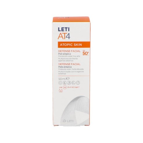 LETIAT4 DEFENSE FACIAL SPF50  1 TUBO...