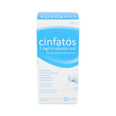 CINFATOS 2 MG/ML SOLUCION ORAL 1 FRASCO 200 ML (PET)