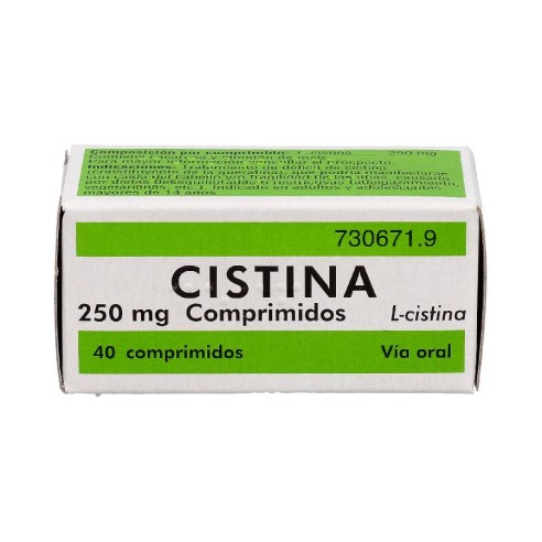 CISTINA 250 MG 40 COMPRIMIDOS