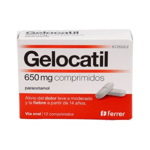 GELOCATIL 650 MG 12...