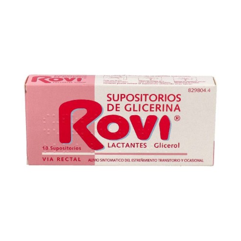 SUPOSITORIOS DE GLICERINA ROVI...