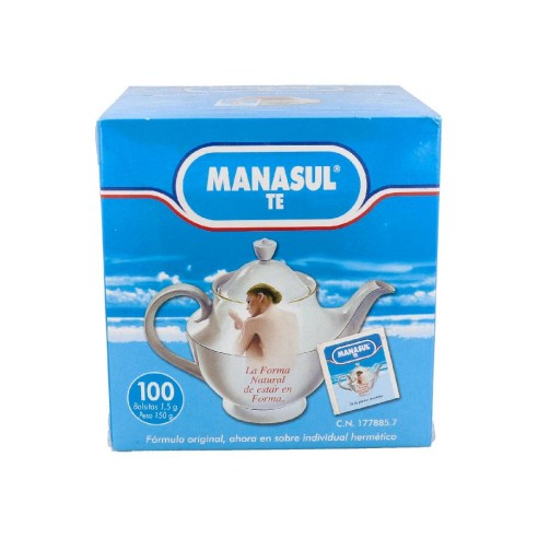 MANASUL TE  100 BOLSITAS 1,5 G