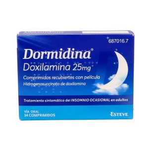 DORMIDINA 25 MG 14...