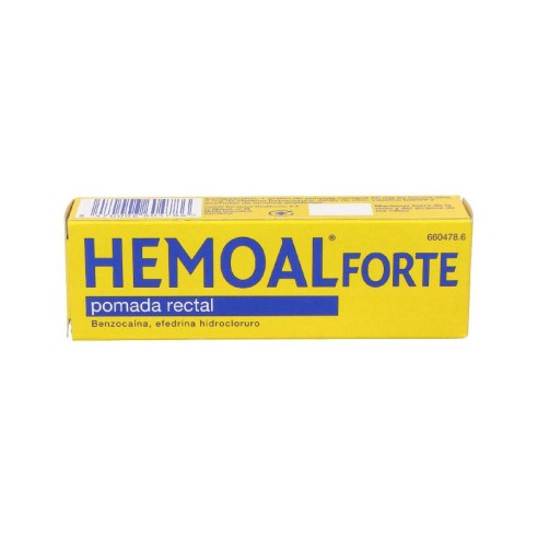 HEMOAL FORTE POMADA RECTAL 1 TUBO 30 G