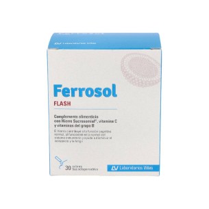 FERROSOL FLASH  30 SOBRES...