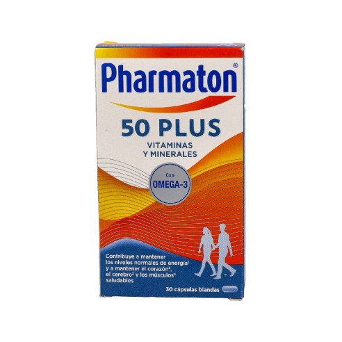 PHARMATON 50 PLUS  30 CAPS