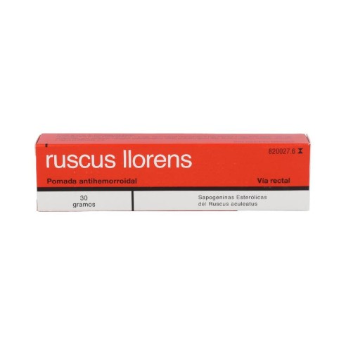 RUSCUS LLORENS POMADA RECTAL 1 TUBO 30 G