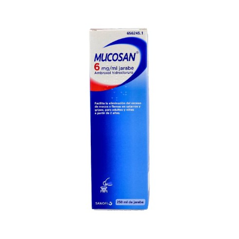 MUCOSAN 6 MG/ML JARABE 1 FRASCO 250 ML