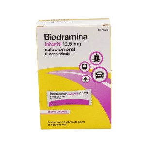 BIODRAMINA INFANTIL 12,5 MG...