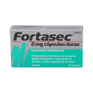 FORTASEC 2 MG 20 CAPSULAS