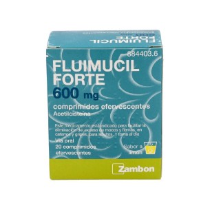 FLUIMUCIL FORTE 600 MG 20...