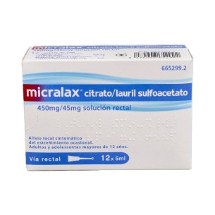 MICRALAX CITRATO/LAURIL...