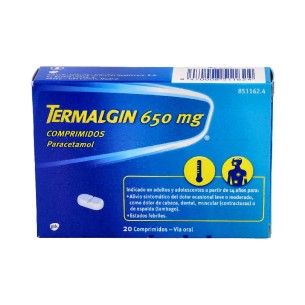 TERMALGIN 650 MG 20...