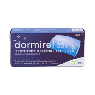 DORMIREL 25 MG 16...