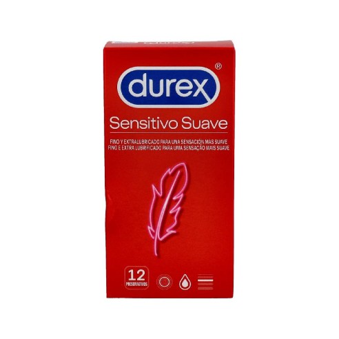 DUREX SENSITIVO SUAVE PRESERVATIVOS...