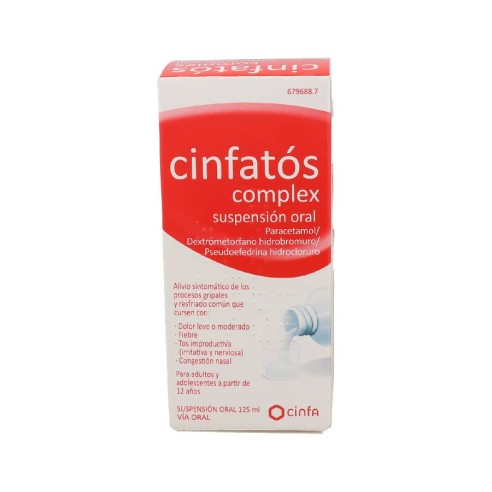 CINFATOS COMPLEX SUSPENSION ORAL 1 FRASCO 125 ML