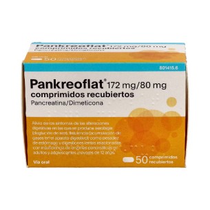 PANKREOFLAT 172 MG/80 MG 50...