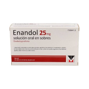 ENANDOL 25 MG 10 SOBRES...