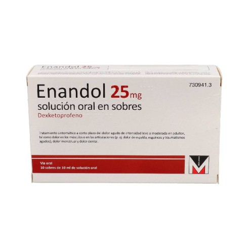 ENANDOL 25 MG 10 SOBRES SOLUCION ORAL...