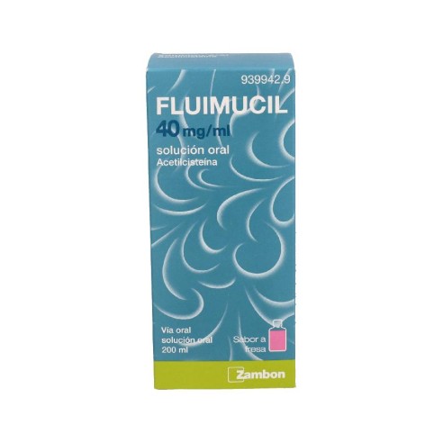 FLUIMUCIL 40 MG/ML SOLUCION ORAL 1 FRASCO 200 ML