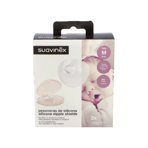 PEZONERA SUAVINEX SILICONA M 2 U
