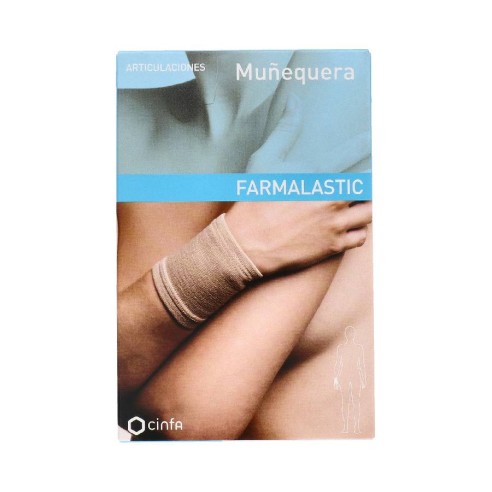 MUÑEQUERA FARMALASTIC 1 UNIDAD TALLA...