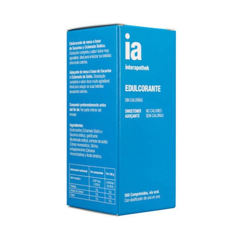 INTERAPOTHEK EDULCORANTE 500 COMP
