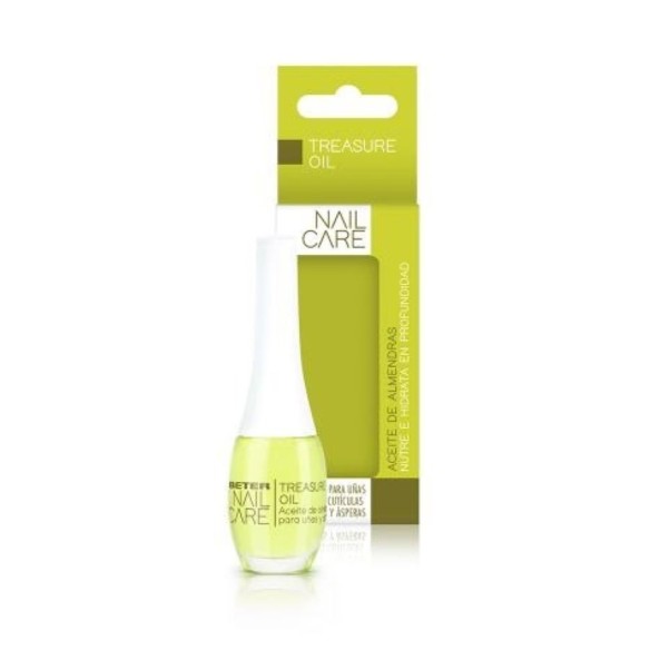 TREASURE OIL ACEITE DE ALMENDRAS UÑAS CUTICULAS BETER NAIL CARE 1 ENVASE 11 ML
