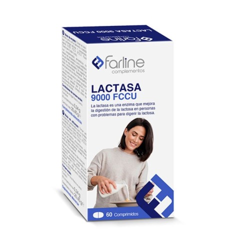 FARLINE COMPLEMENTOS LACTASA 9000  60...