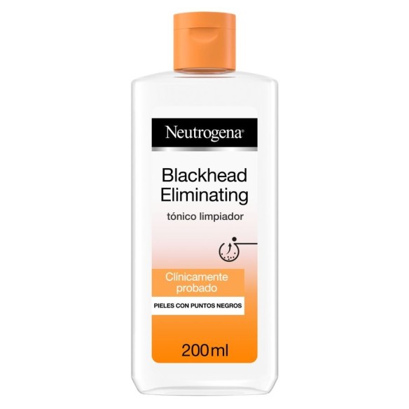 NEUTROGENA BLACKHEAD ELIMINATING TONICO LIMPIADOR CON ACIDO SALICILICO PURIFICANTE  1 ENVASE 200