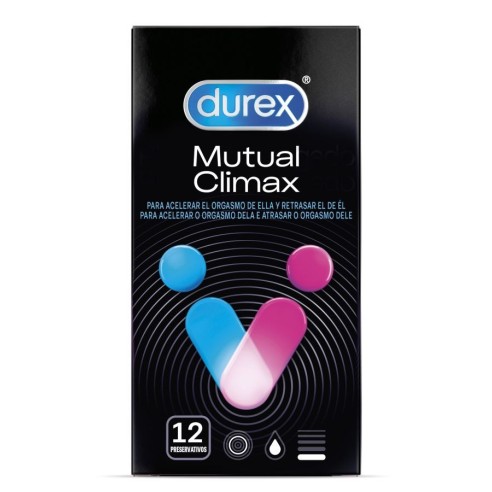 DUREX MUTUAL CLIMAX PRESERVATIVOS 12...