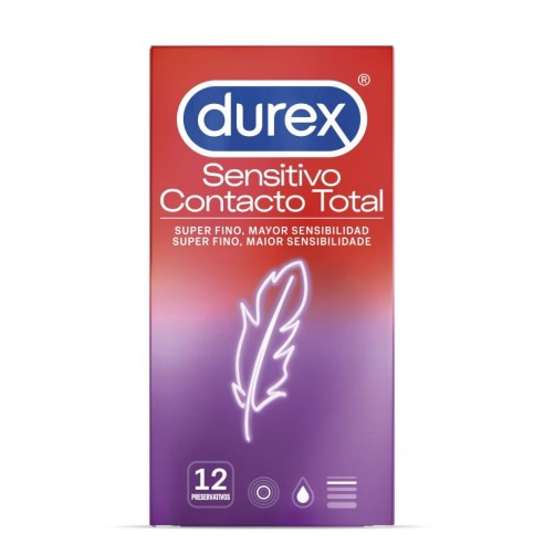 DUREX SENSITIVO CONTACTO TOTAL...